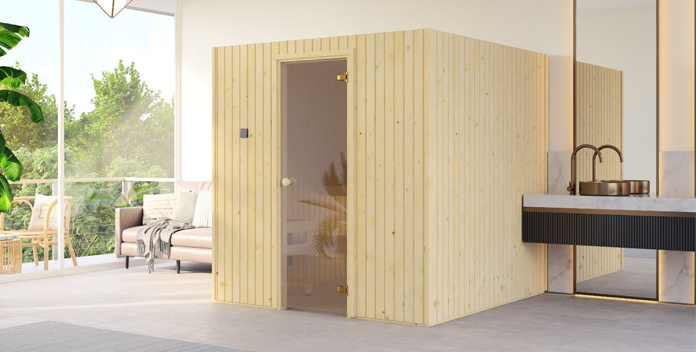 Binnen sauna