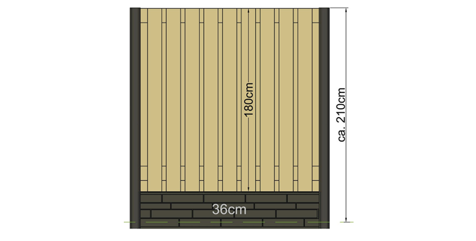 Hout betonsysteem Merwede