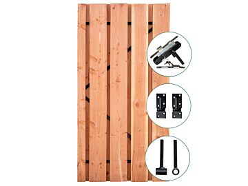 Schuttingdeur Tuinpoort  Meckelenburg Douglas 100x195cm