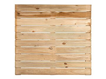 Houten tuintegel Den Helder geimpregneerd hout 100x100cm
