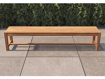 Tuinbank /tennisbank teak Court 200x40cm
