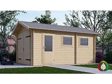 Garage 3352 Interflex 520x330cm met zadeldak