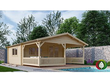 Blokhut 5x4+3 Interflex 540x440cm