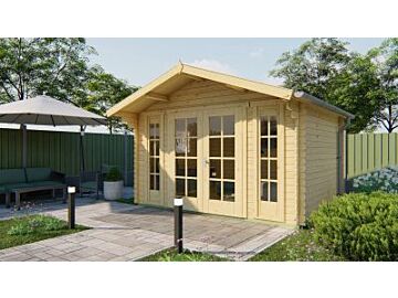 Blokhut Tuinhuis Mimir 28 mm onbehandeld