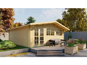 Blokhut Helle 600 x 600 cm