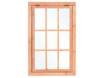 Uitzetraam 9-ruits Red Class 100 x 155.4 cm