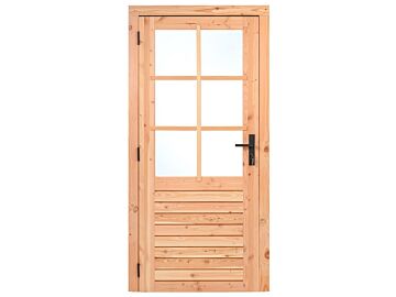Enkele Douglas glasdeur 100x 205 cm linksdraaiend