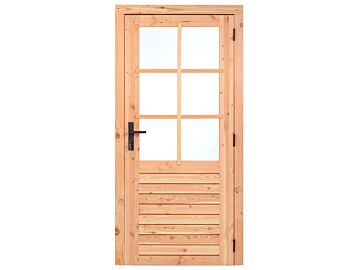 Enkele Douglas glasdeur 100x 205 cm - Rechtsdraaiend