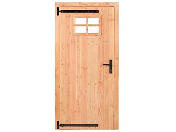 Enkele opgeklampte deur Douglas 100 x 205 cm - Linksdraaiend