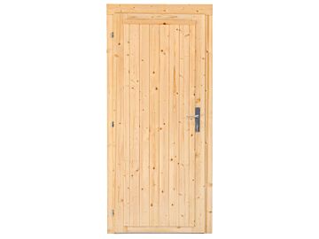 Enkele dichte deur 90.5 x 196 cm - Linksdraaiend