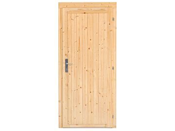 Enkele dichte deur 90.5 x 196 cm - Rechtsdraaiend