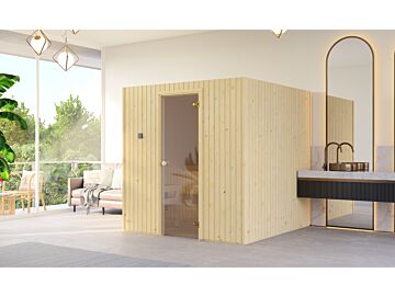 Binnensauna Lillby M 180x150cm
