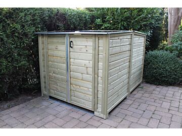 Lutrabox fietsenberging  125x211x130 cm