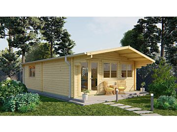 Blokhut Ballyragget 70mm 595x930cm