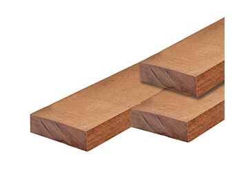 Balk - Ligger Hardhout 5x20cm - Klasse 1