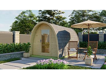 Pod Sauna Tolva 230 x 396 cm Vurenhout