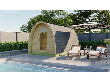 Pod Sauna Tolva 230 x 480 cm Vurenhout