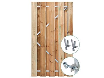 Schuttingdeur Tuinpoort Solide geïmpregneerd