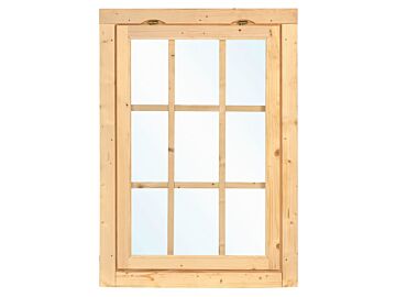 Uitzetraam voor blokhut 85 x 120.5 cm