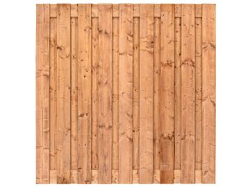 Tuinscherm Zagora Red Class Wood 21-planks 180x180cm
