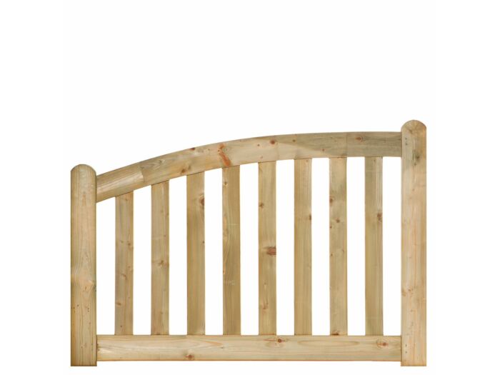 Toegangspoort geimpregneerd houten hek 80x150cm toog