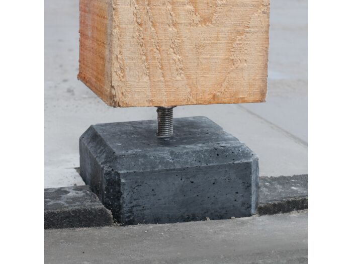 Betonpoeren Antraciet 15x15x60cm - M16