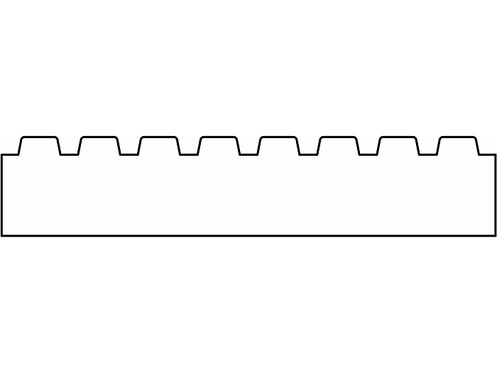 Vlonderplanken geimpregneerd grenen 2.8x14cm