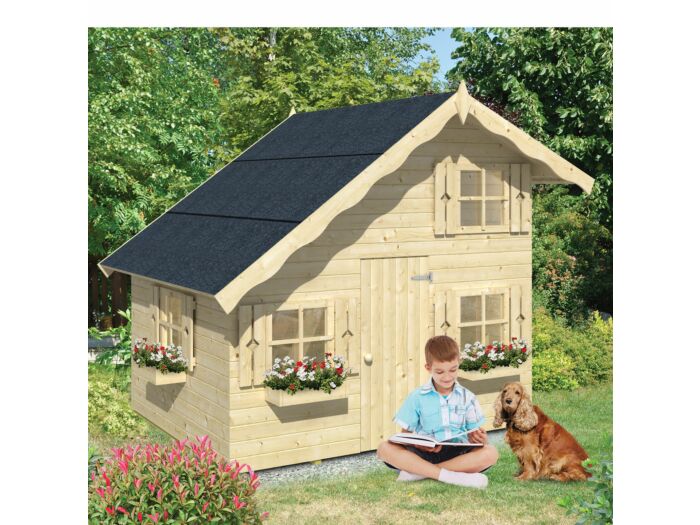 Houten speelhuisje Lola B220xD180cm