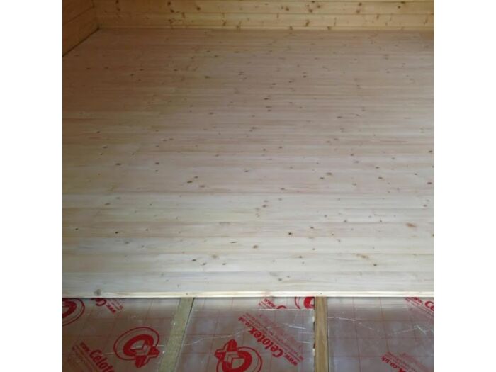 Houten binnenvloer voor blokhut en tuinhuis 26mm