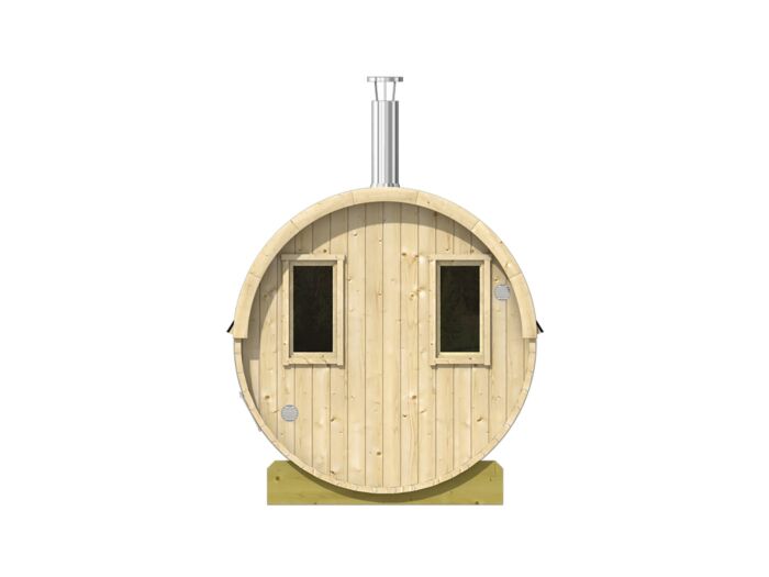 Barrelsauna 205 x 400 cm