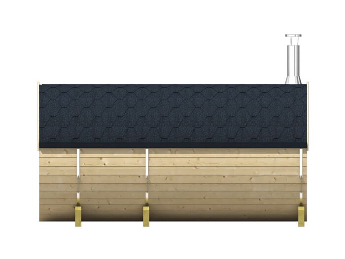 Barrelsauna 205 x 400 cm