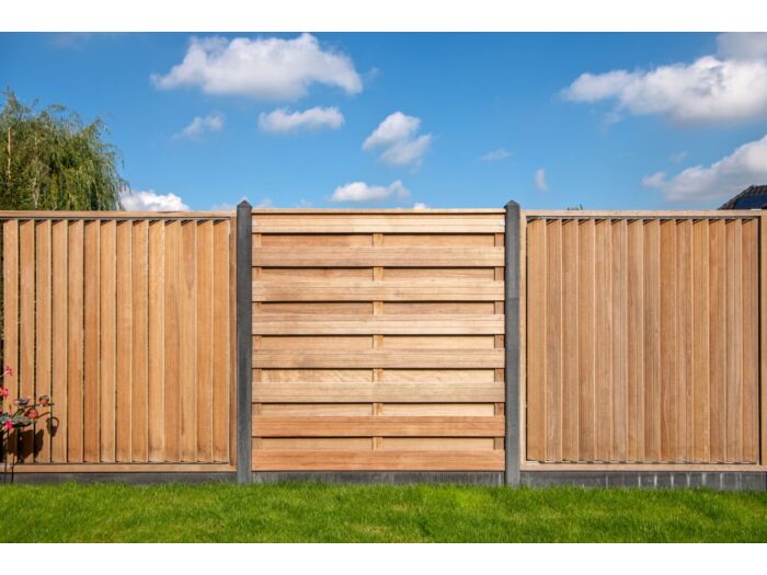 Flex Fence voor planken schutting met draaibare lamellen 220cm