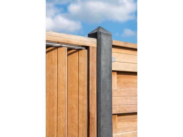 Flex Fence voor planken schutting met draaibare lamellen 220cm