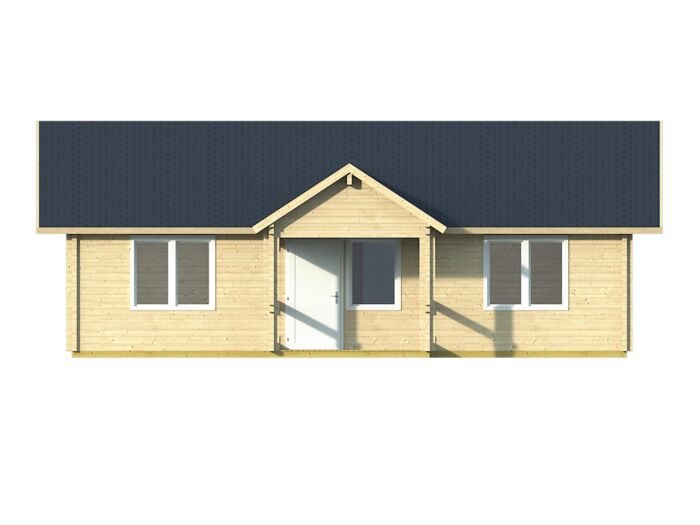 Chalet / blokhut Finn 1040x740cm + luifel 238cm