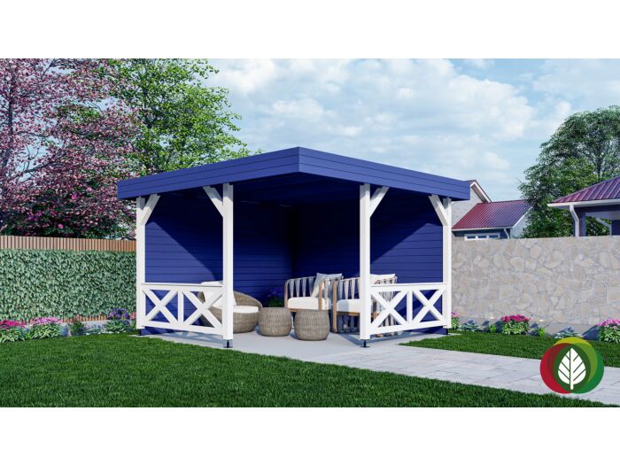 Paviljoen P3556 Interflex 330x330cm