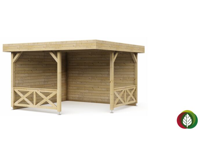 Paviljoen P3556 Interflex 330x330cm