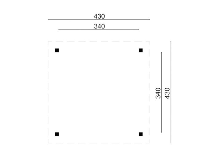 Prieel Obdam plattegrond