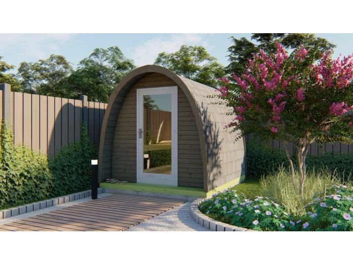 Pod Sauna Tolva 230 x 259 cm Thermowood  