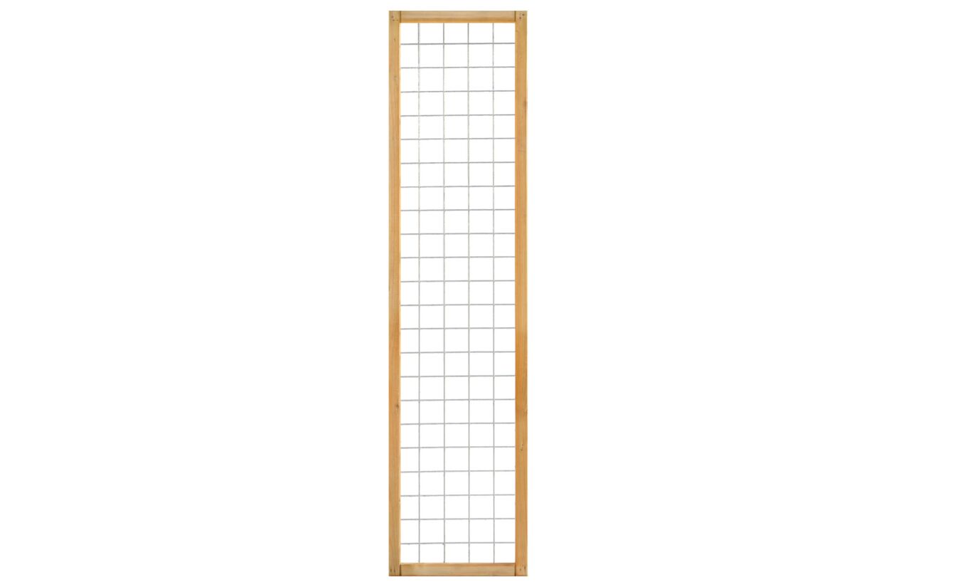 Gaaselement met geimpregneerd houten kader 180x45cm