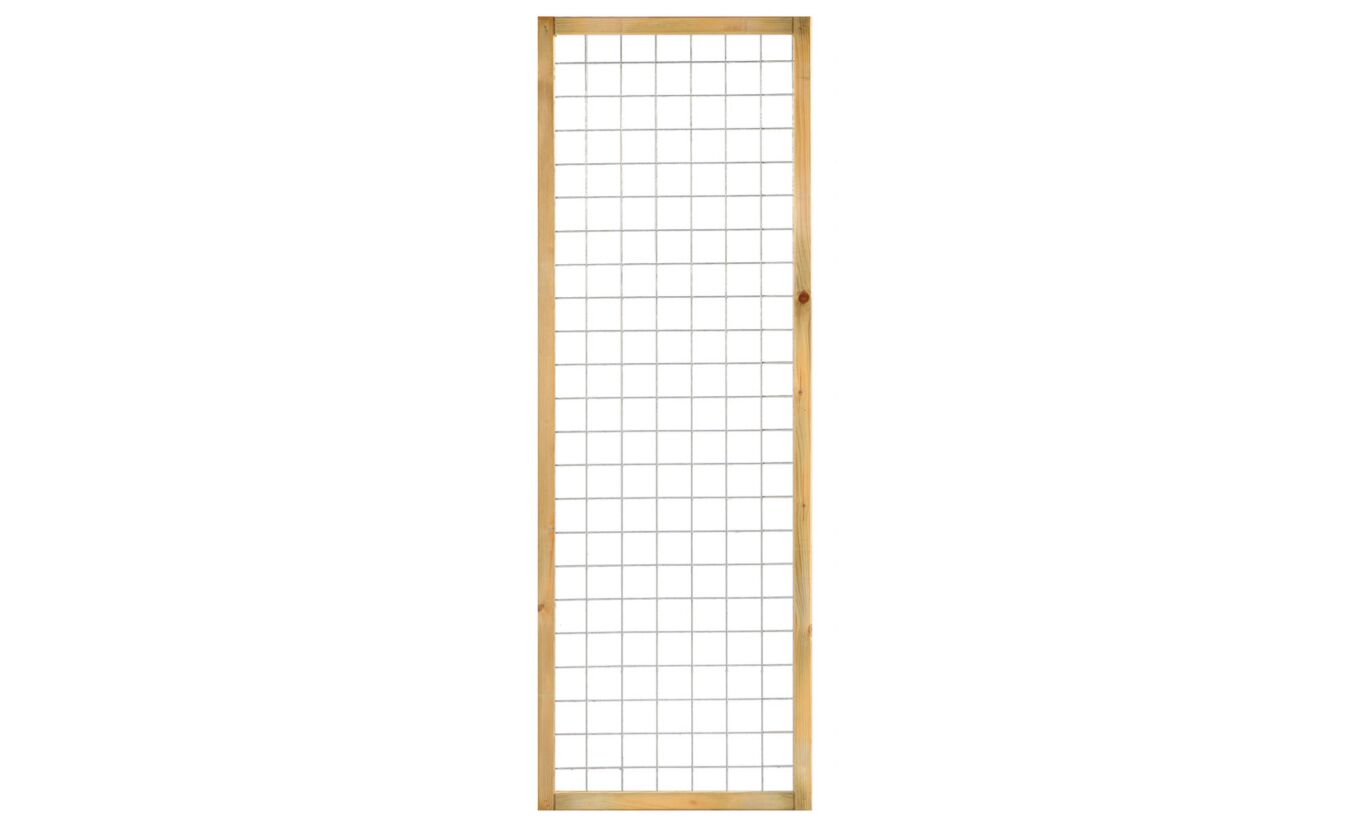Gaaselement met geimpregneerd houten kader 180x60cm