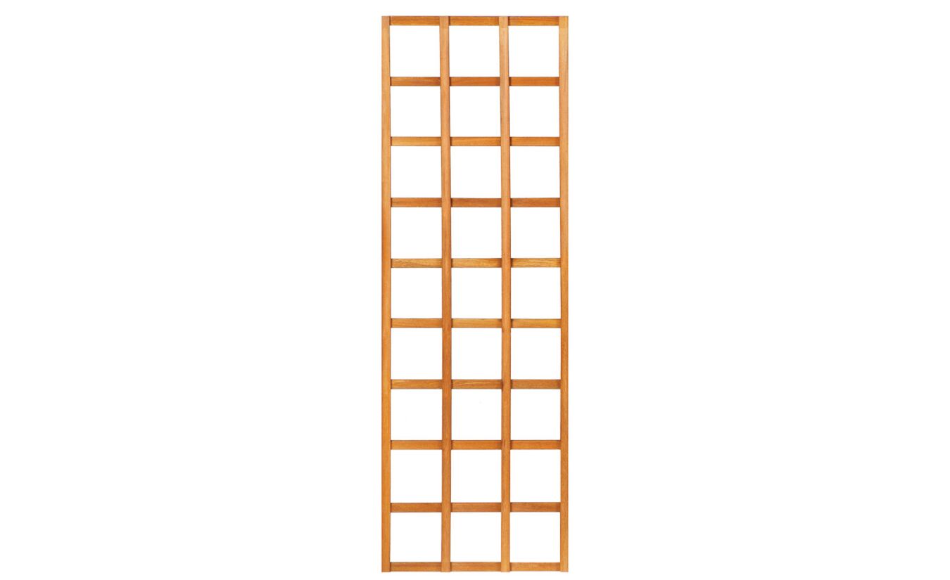 Rechte trellis recht hardhout 180x60cm