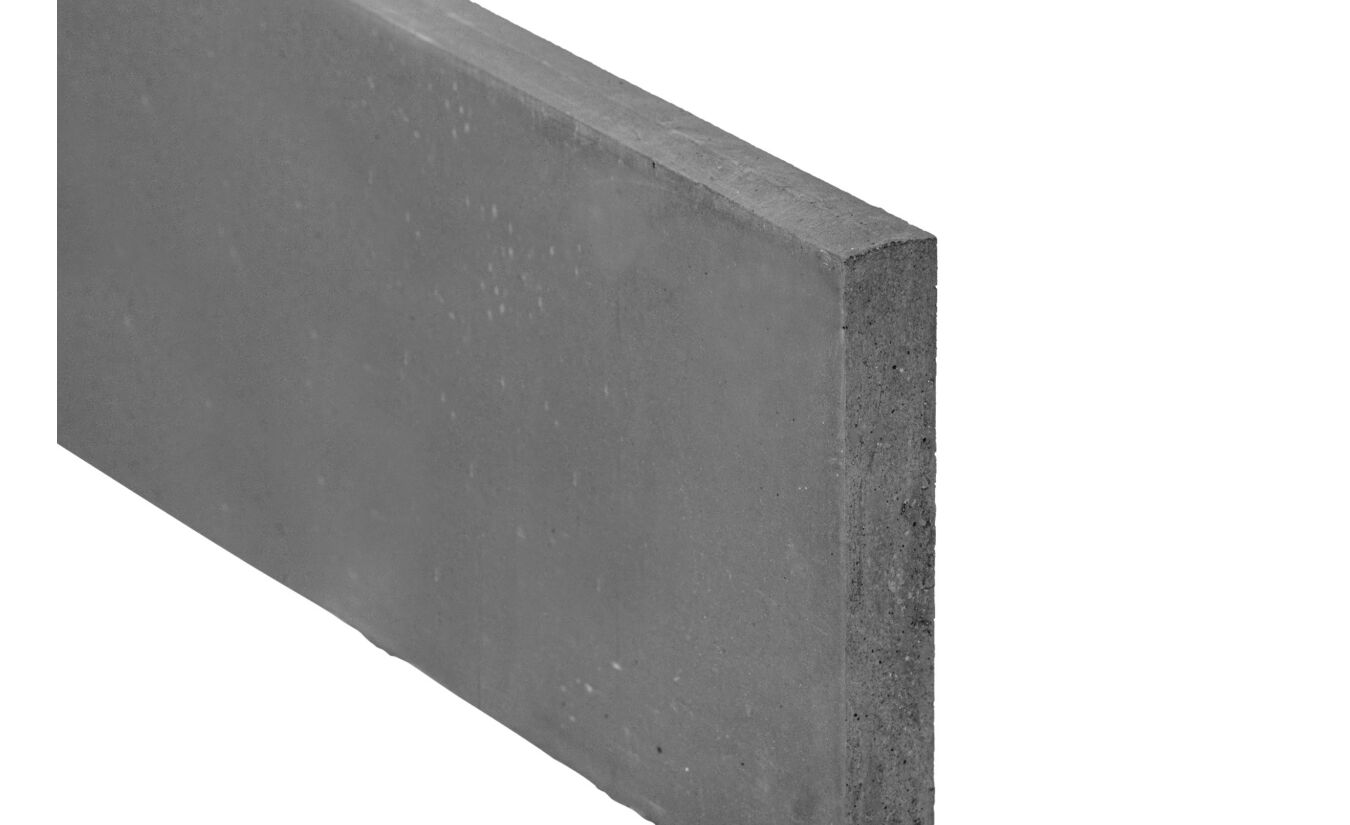 Onderplaat beton antraciet 184cm