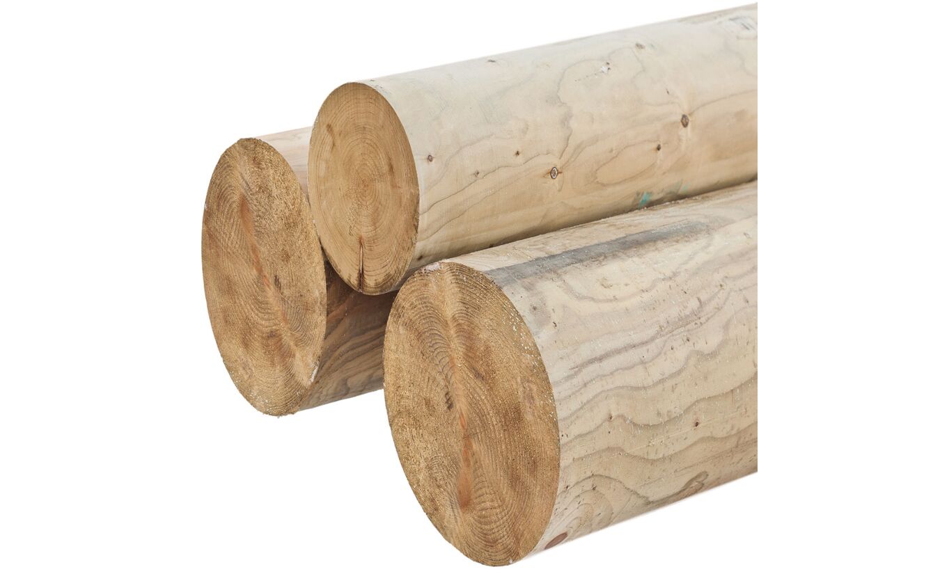Ronde palen schommel / leilinde paal diameter Ø 30x500cm