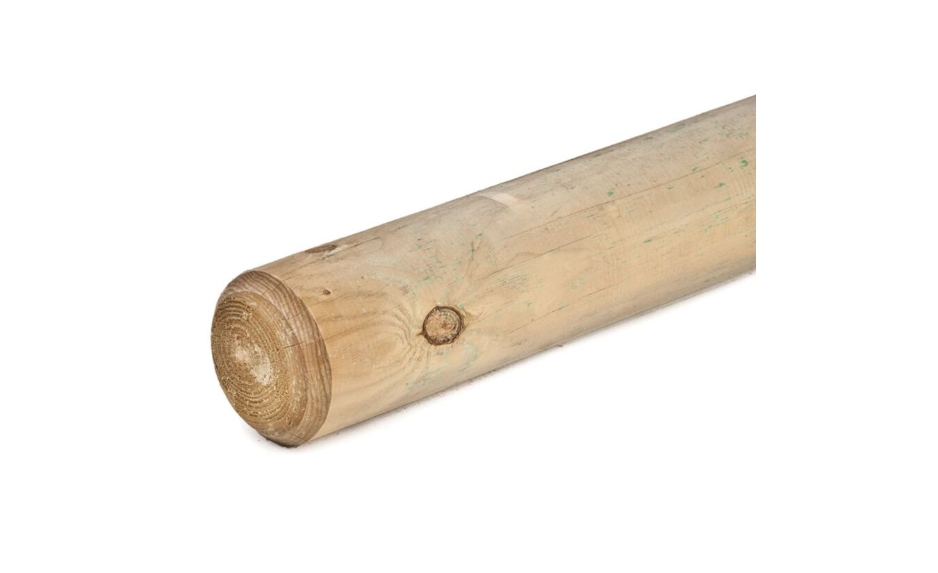 Ronde paal gefreesd diameter Ø 12x500cm