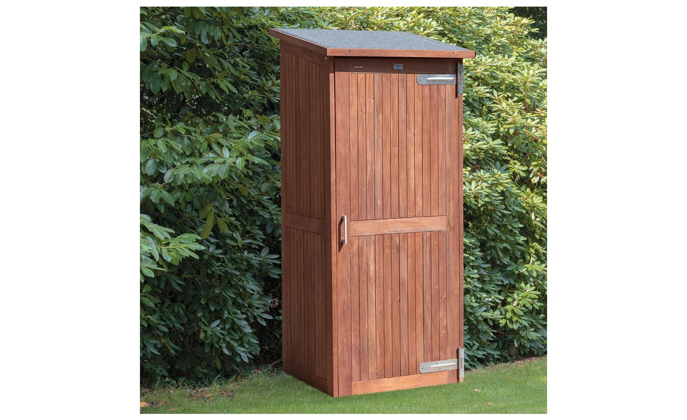 Tuinkast hardhout Santiago 80x65x185cm