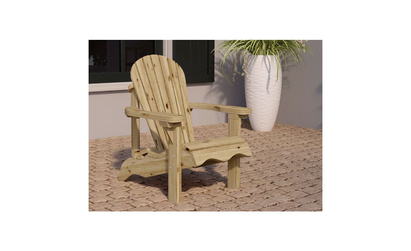 Relax Stoel Miami geimpregneerd 74x90x93cm