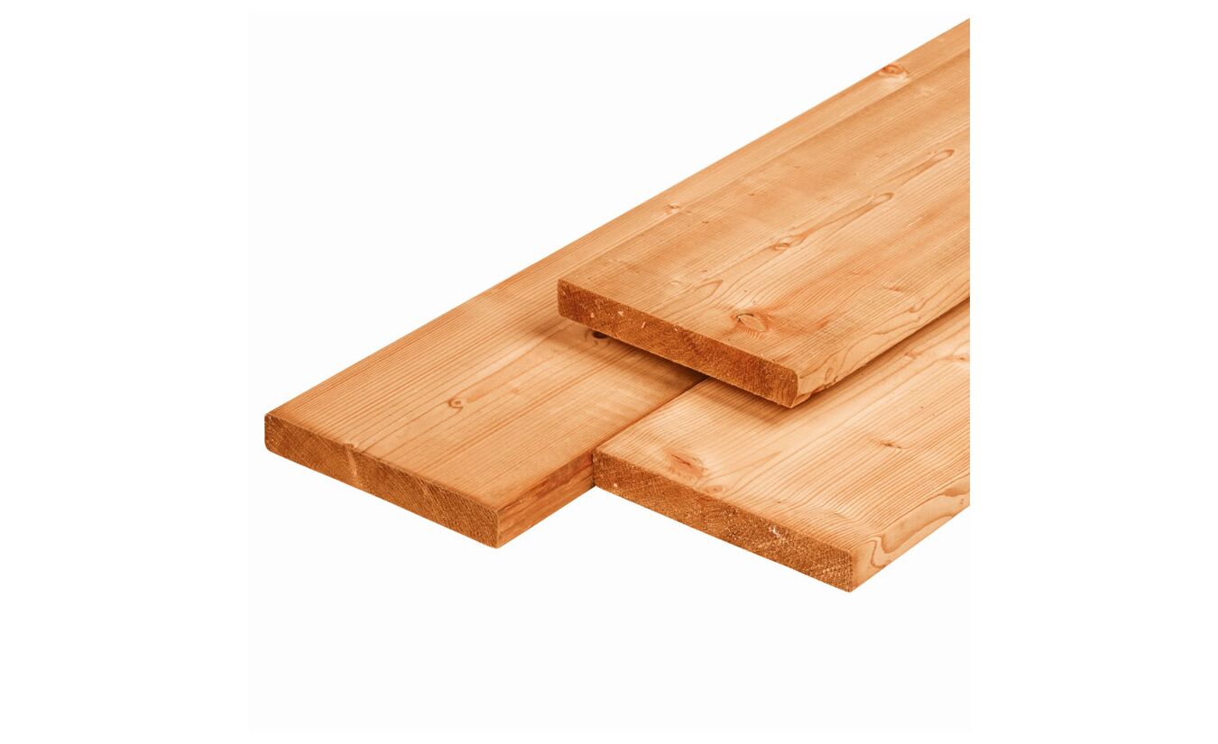 Tuinplank Red Class Wood 2-zijdig vellingkant 2.8x19.5x500cm