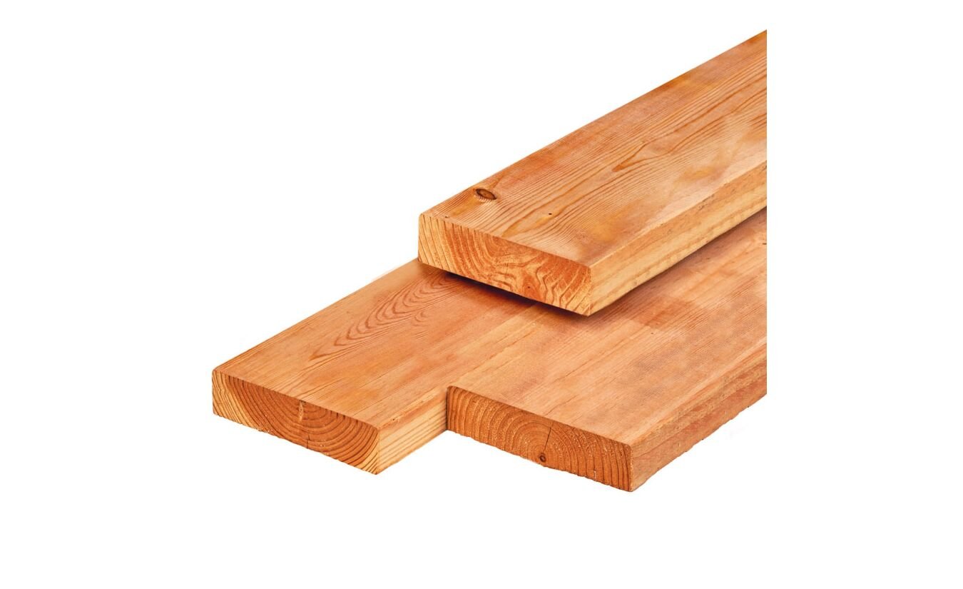 Red Class Wood constructie balk 4.5x12x400cm geschaafd