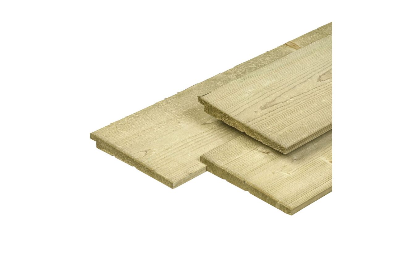 Zweeds Rabat geimpregneerd Noord Europees vuren 2.2x19.5x240cm