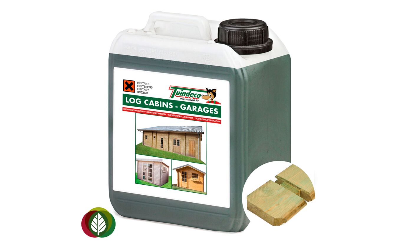 Impregneermiddel zelf impregneren groen 2.5 ltr